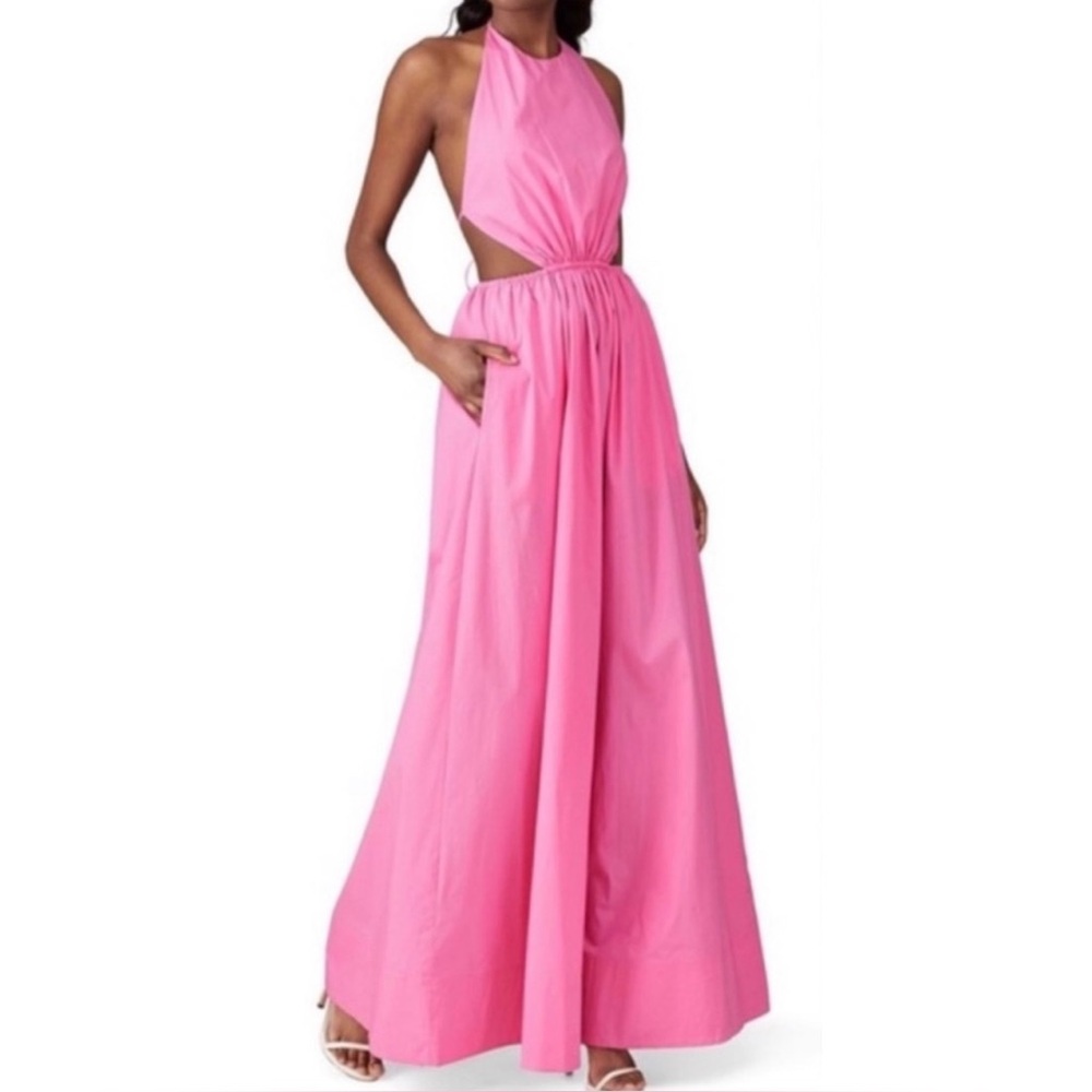 STAUD - Pink Apfel Maxi Dress